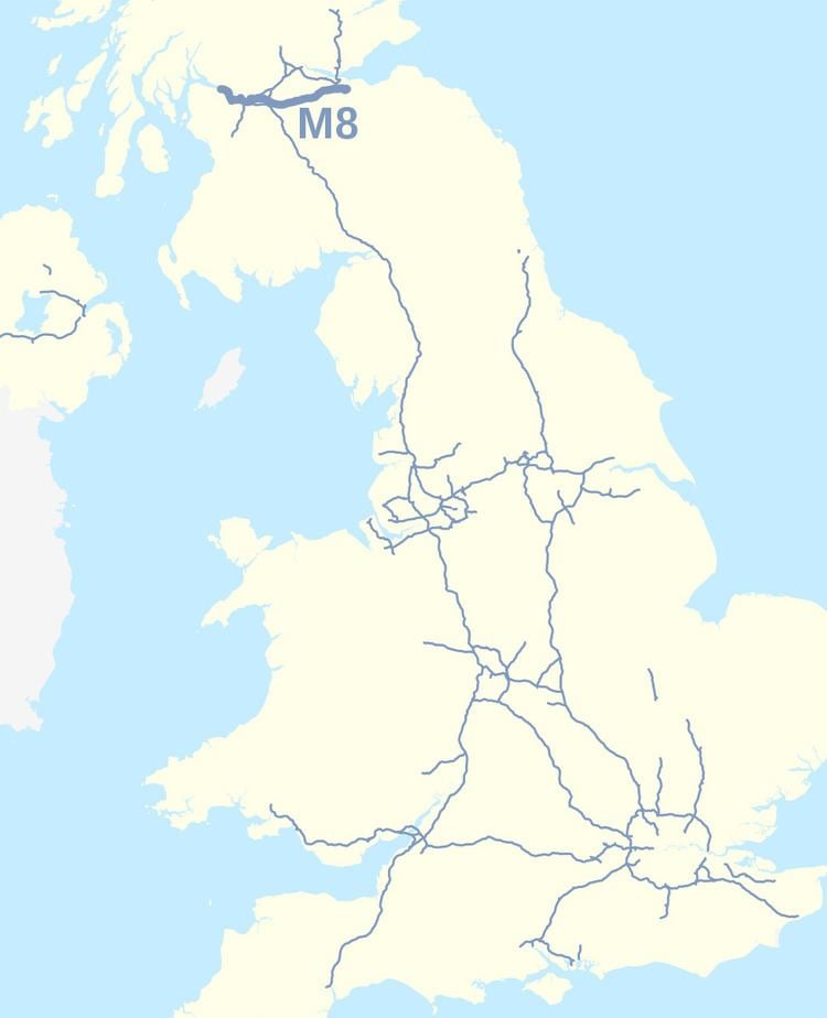 M8 motorway (Scotland)