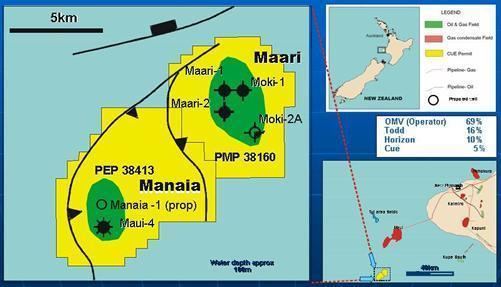 Maari oil field New Zealand OMV39s Maari oil field is now a 100 million barrel field