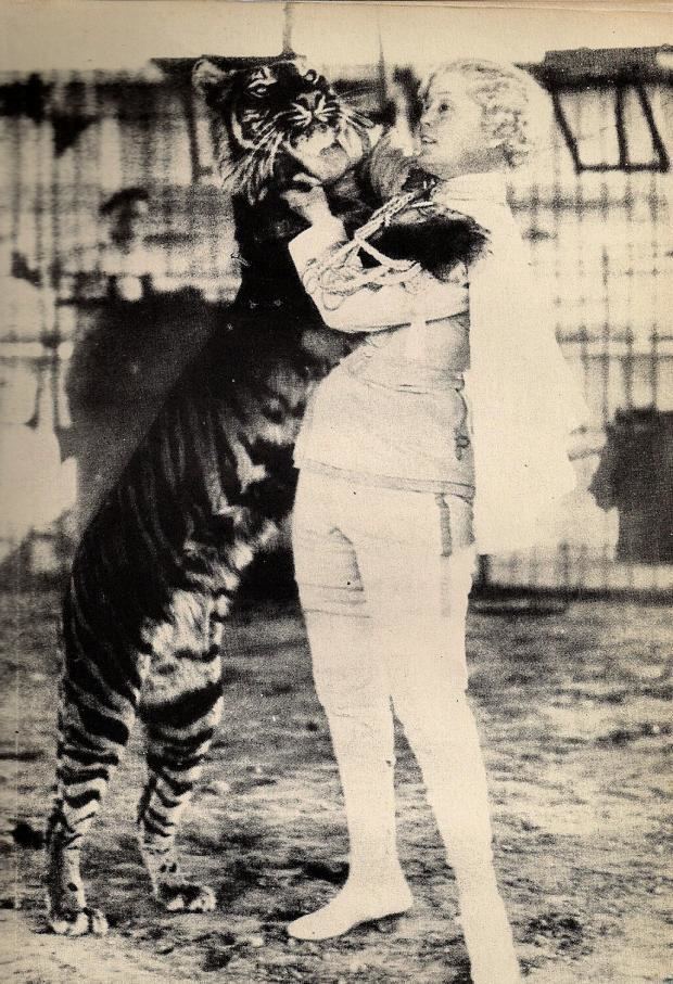 Mabel Stark Mabel Stark the first ever female Tiger Tamer Diva Hollywood