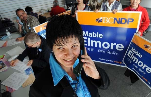 Mable Elmore Vancouver MLA Mable Elmore seeking NDP nomination for