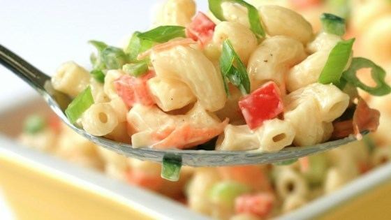 Macaroni salad Classic Macaroni Salad Recipe Allrecipescom