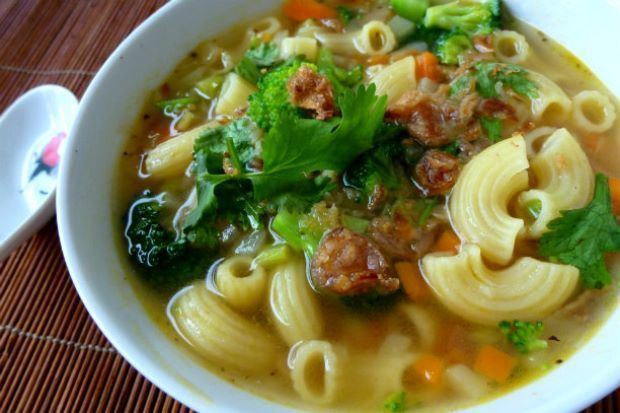 Macaroni soup Spiced Macaroni Soup Recipes The Star Online