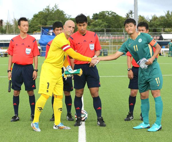 Macau national football team NMIFA thanks former technical director Saipan News Headlines