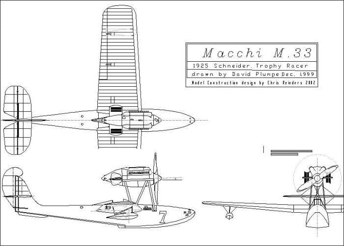 Macchi M.33 Macchi M33 RC Groups