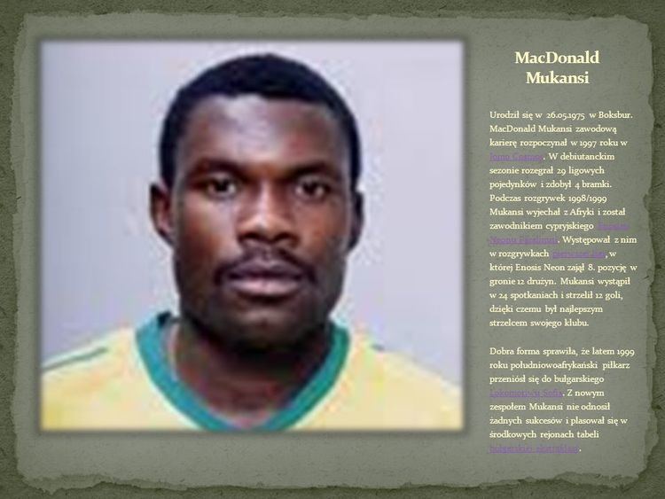 MacDonald Mukansi imagesslideplayerpl155842slidesslide1jpg