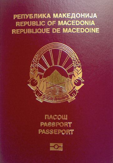 Macedonian passport