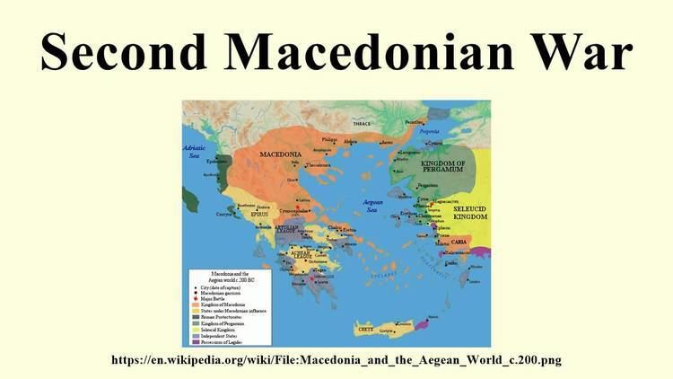 Macedonian Wars Second Macedonian War YouTube