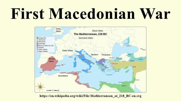Macedonian Wars First Macedonian War YouTube