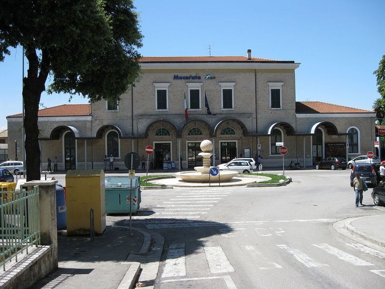 Macerata railway station