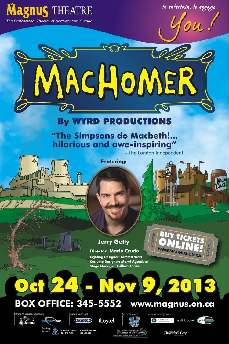 MacHomer You39ve Never Experienced Shakespeare Quite Like This Magnus Theatre