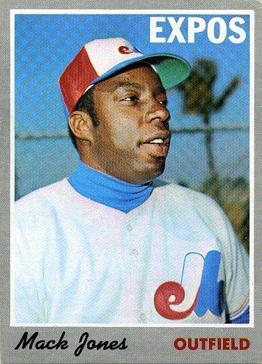 Mack Jones 38 Mack Jones Montreal Expos Baseball Cards