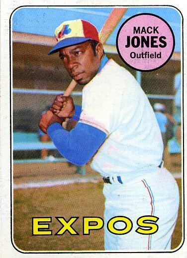 Mack Jones 625 Mack Jones Montreal Expos Baseball Cards