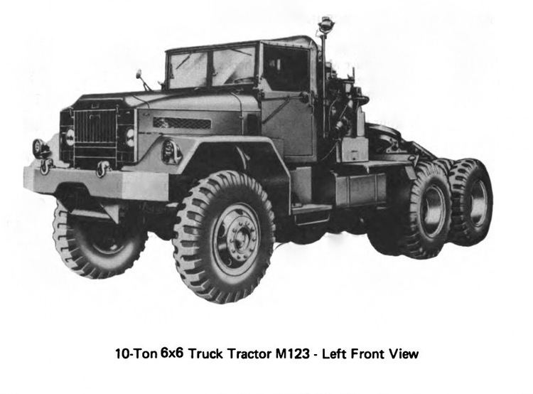Mack M123 tractor truck and M125 truck