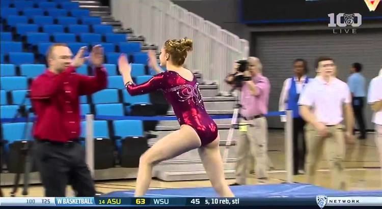 Mackenzie Brannan Mackenzie Brannan Alabama 2016 Vault vs UCLA 99 YouTube