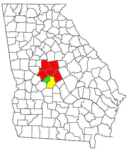 Macon metropolitan area, Georgia