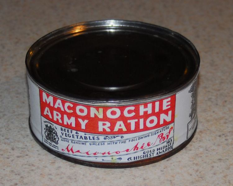 Maconochie The Joy of Field Rations Maconochie Stew British Army WW1