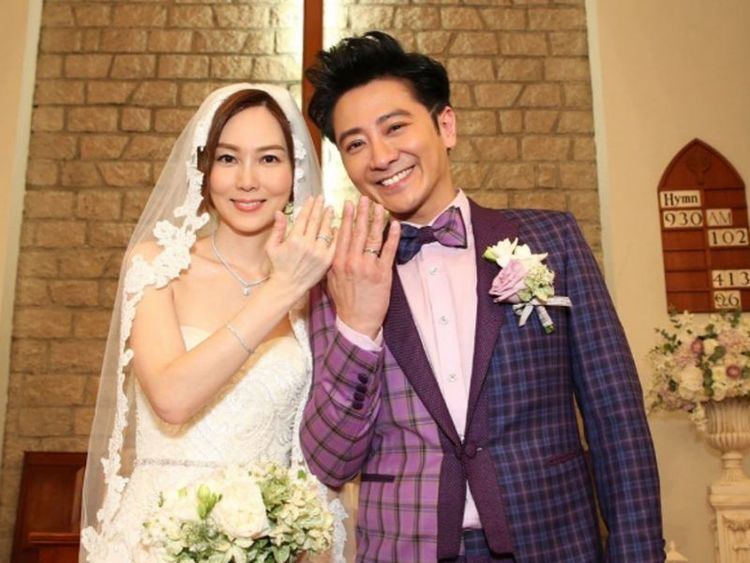 Macy Chan Eric Suen and Macy Chan tie the knot in wedding ceremony