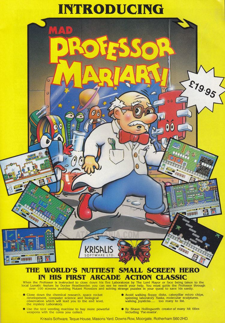 Mad Professor Mariarti Atari ST Mad Professor Mariarti scans dump download screenshots