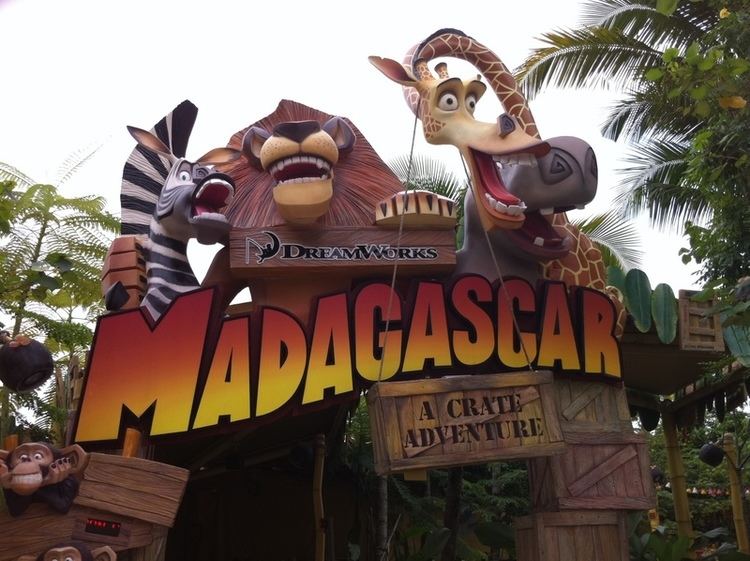 Madagascar: A Crate Adventure Universal Studios Singapore Madagascar A Crate Adventure