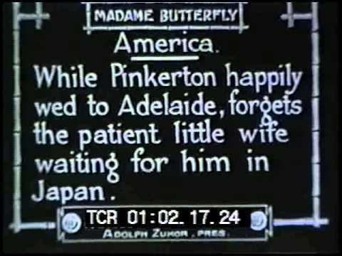 Madame Butterfly (1915 film) Madame Butterfly 1915 Mary Pickford lost silent film YouTube