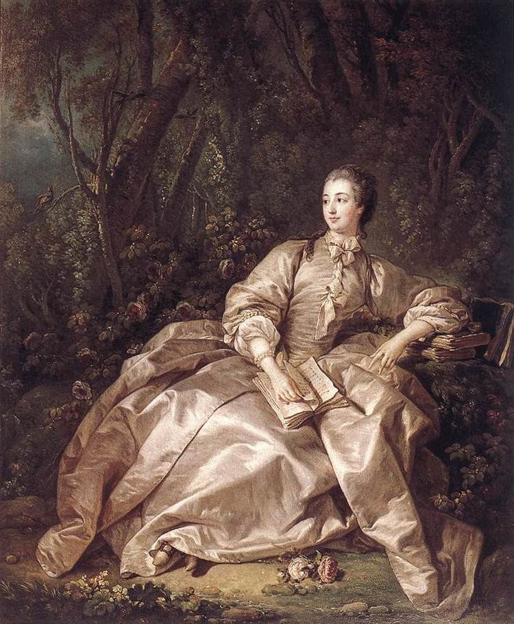 Madame de Pompadour Madame de Pompadour by BOUCHER Franois
