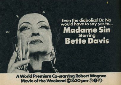 Madame Sin Madame Sin 1972 Mikes Take On the Movies Rediscovering