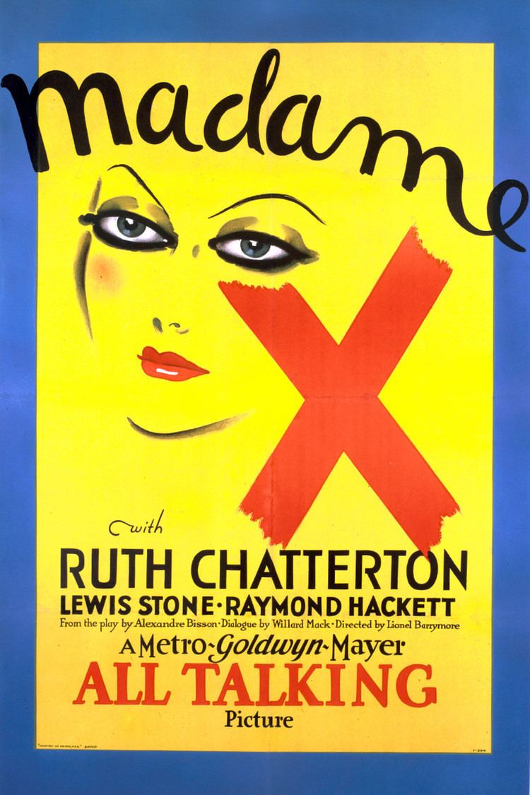 Madame X (1929 film) wwwgstaticcomtvthumbmovieposters12504p12504