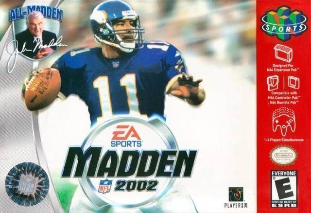 Madden NFL 2002 Madden NFL 2002 USA ROM gt Nintendo 64 N64 LoveROMscom