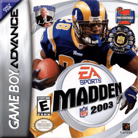 Madden NFL 2003 Play Madden NFL 2003 Nintendo Game Boy Advance online Play retro