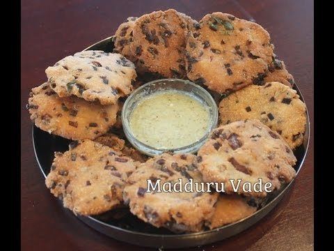 Maddur vada Quick and easy Maddur Vada recipe YouTube