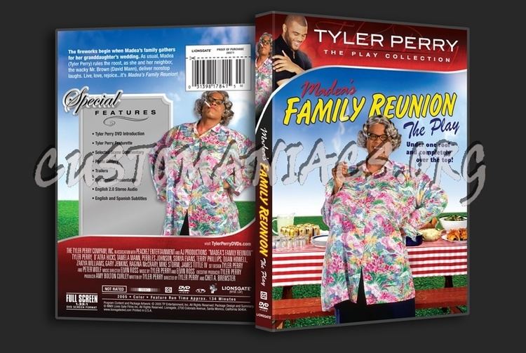 Madea's Family Reunion (play) Madea39s Family Reunion The Play dvd cover DVD Covers amp Labels by