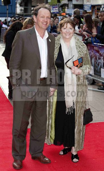 Kevin Whately And Madelaine Newton arriving for the world premiere of '4.3.2.1', at the Empire Leicester Square, Central London