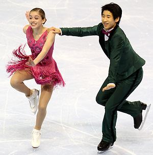 Madeline Edwards Madeline Edwards and Zhao Kai Pang win novice gold