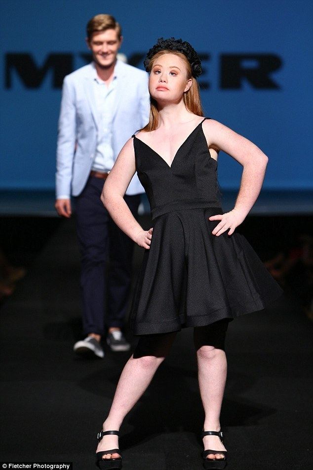 Madeline Stuart Down syndrome model Madeline Stuart stars at Sunshine Coast Fashion