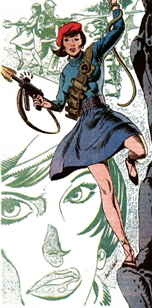 Mademoiselle Marie Mademoiselle Marie DC Comics French resistance Rock Writeupsorg