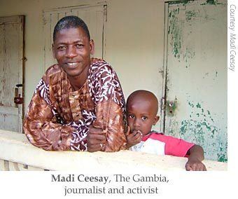 Madi Ceesay 2006 Awards Madi Ceesay The Gambia Awards Committee to