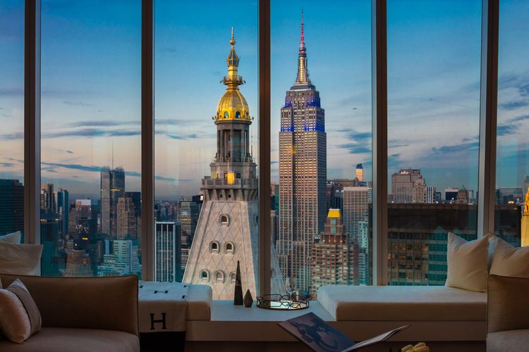 Madison Square Park Tower Flatiron39s tallest tower reveals its stunning 55thfloor model