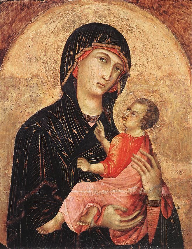 Madonna and Child (Duccio) Madonna and Child no 593 by DUCCIO di Buoninsegna