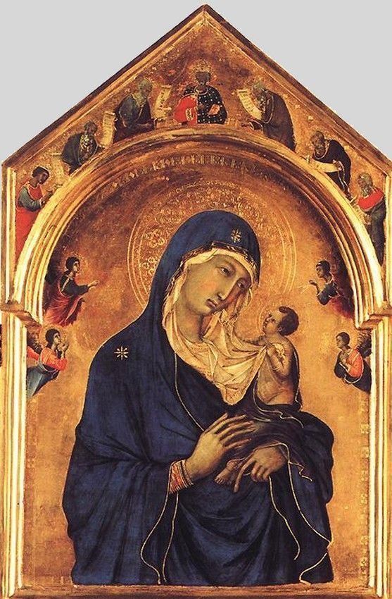 Madonna and Child (Duccio) Duccio di Buoninsegna 125512601319 Madonna and Child with Four