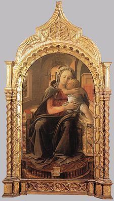 Madonna and Child Enthroned (Filippo Lippi) httpsuploadwikimediaorgwikipediacommonsthu
