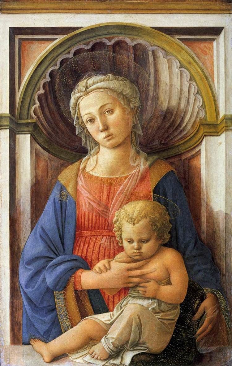 Madonna and Child (Lippi) Fra Filippo Lippi Madonna and Child 1440 Italian Florence