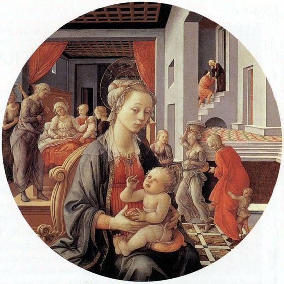 Madonna and Child (Lippi) Madonna and Child Filippino Lippi arti figurative Pinterest