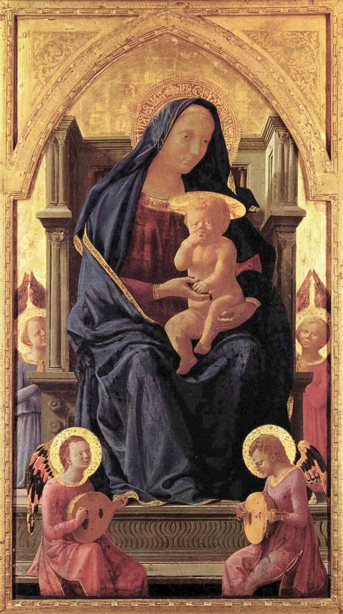 Madonna and Child (Masaccio) Art in Tuscany Masaccio The Pisa Altarpiece 1426 Travel guide