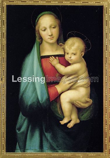 Madonna del Granduca Lessingimagescom Raphael Raffaello Sanzio Madonna quotdel