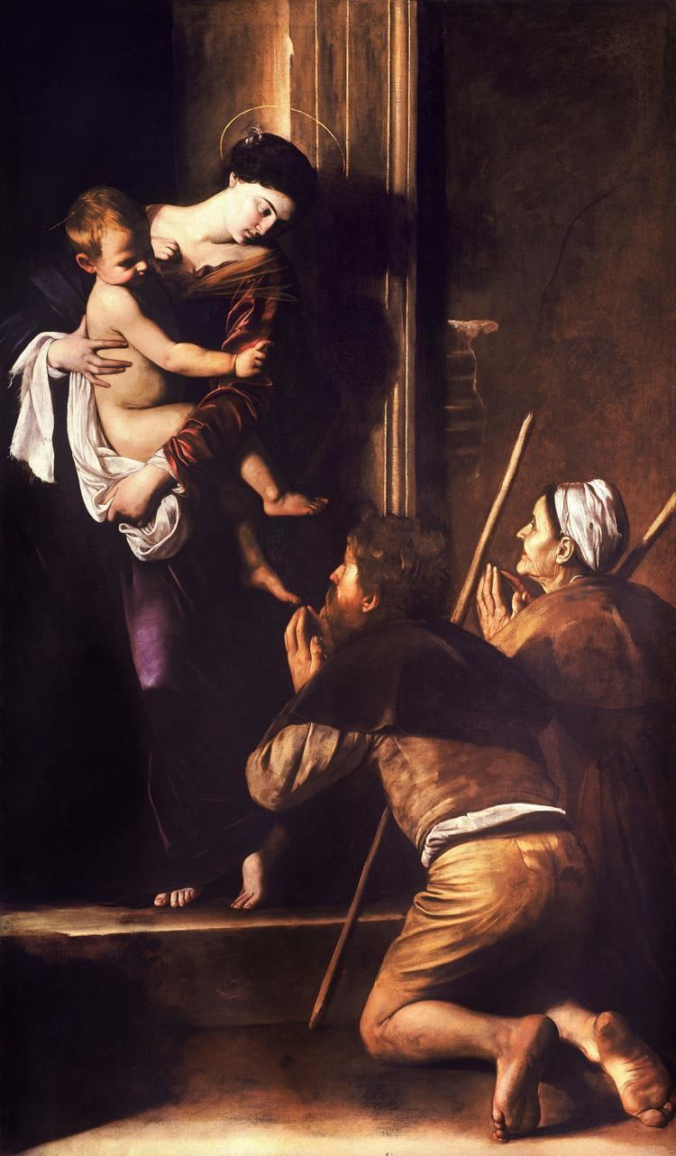 Madonna di Loreto (Caravaggio) Michelangelo Merisi quotCaravaggioquot Madonna dei Pellegrini o di