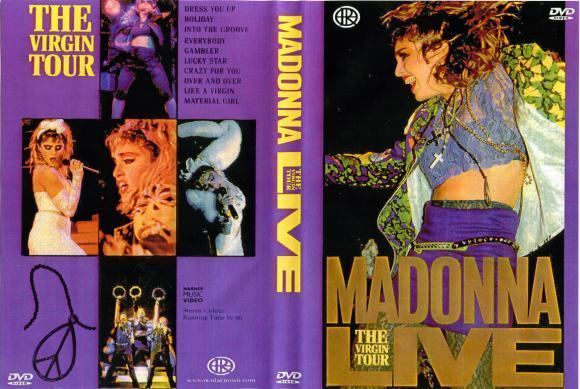 madonna the virgin tour dvd