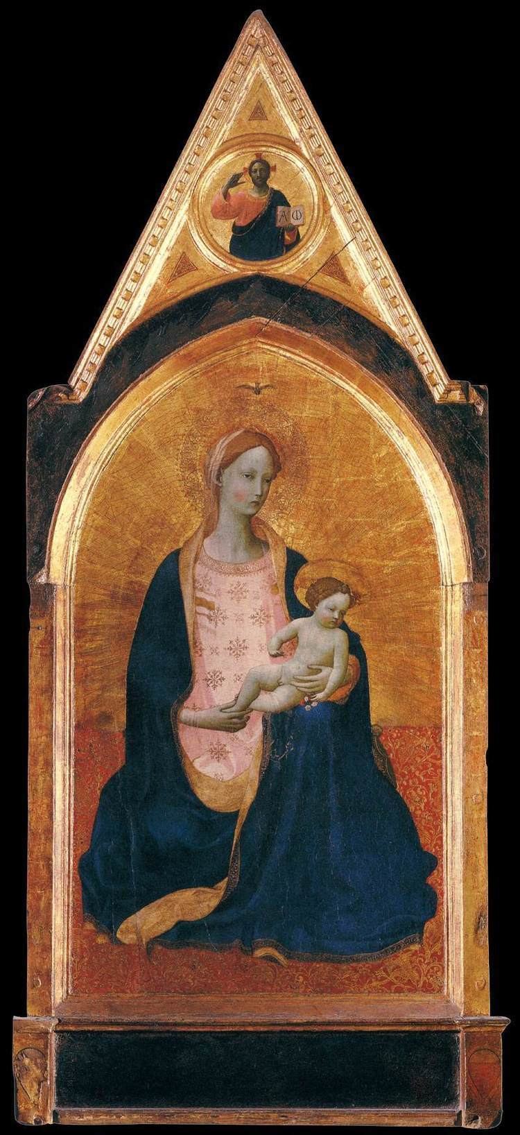 Madonna of humility Madonna of Humility c1419 Fra Angelico WikiArtorg