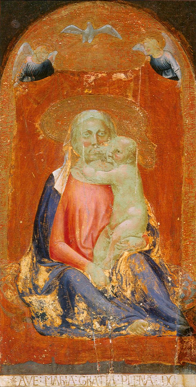 Madonna of humility Madonna of Humility 1420 Masaccio WikiArtorg