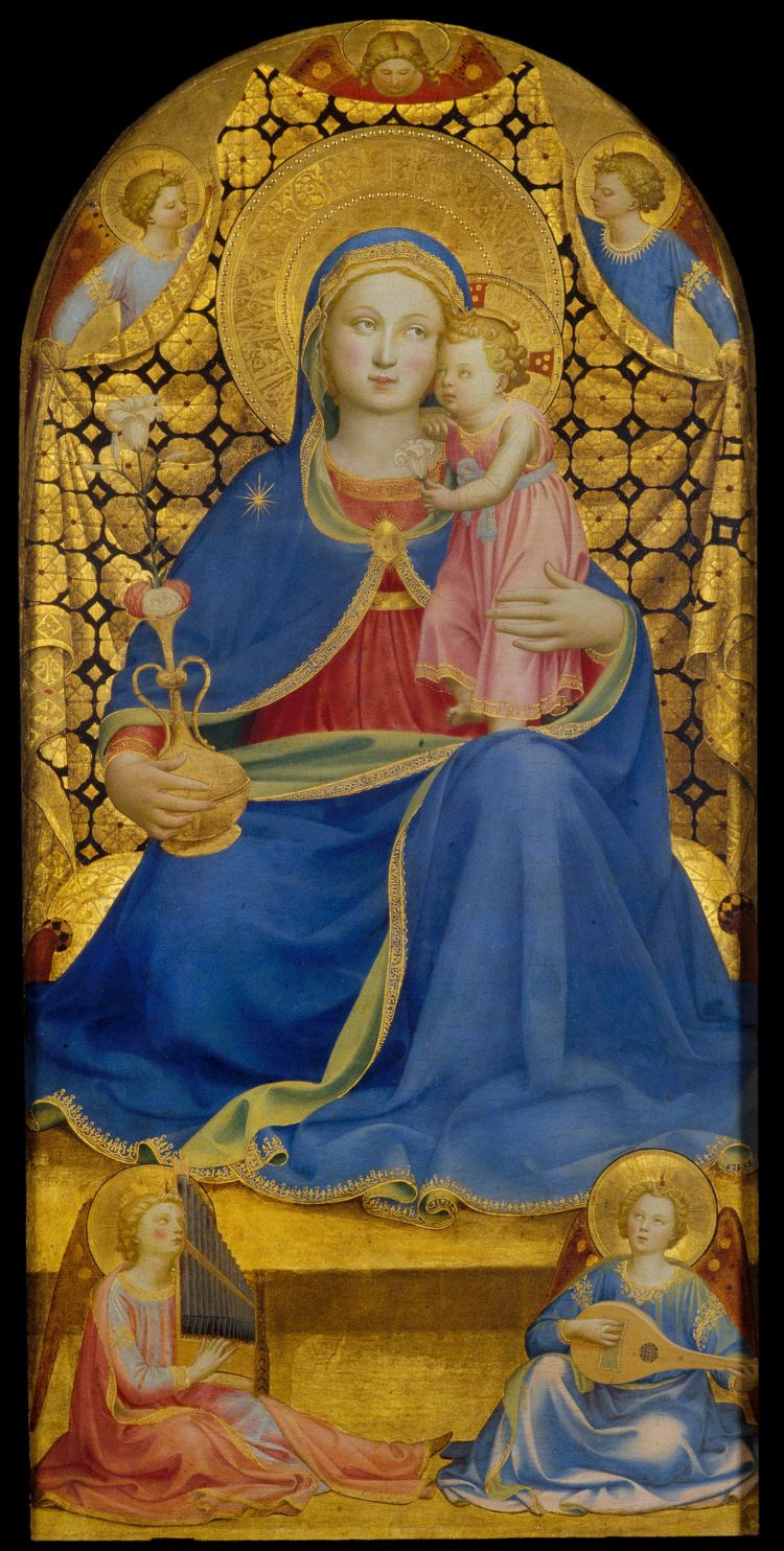 Madonna of Humility (Fra Angelico) FileFra Angelico Virgin of Humility Google Art Projectjpg