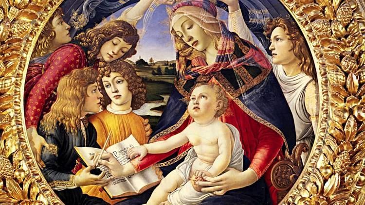 Madonna of the Magnificat Ave Maria by Bach for Sandro Botticelli quotMadonna of the Magnificat